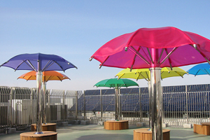 Rooftop Parasol Garden